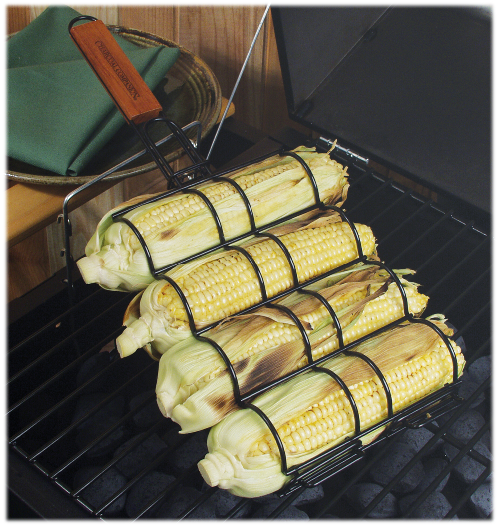 Charcoal Companion NonStick Corn Grilling Basket Cabela's